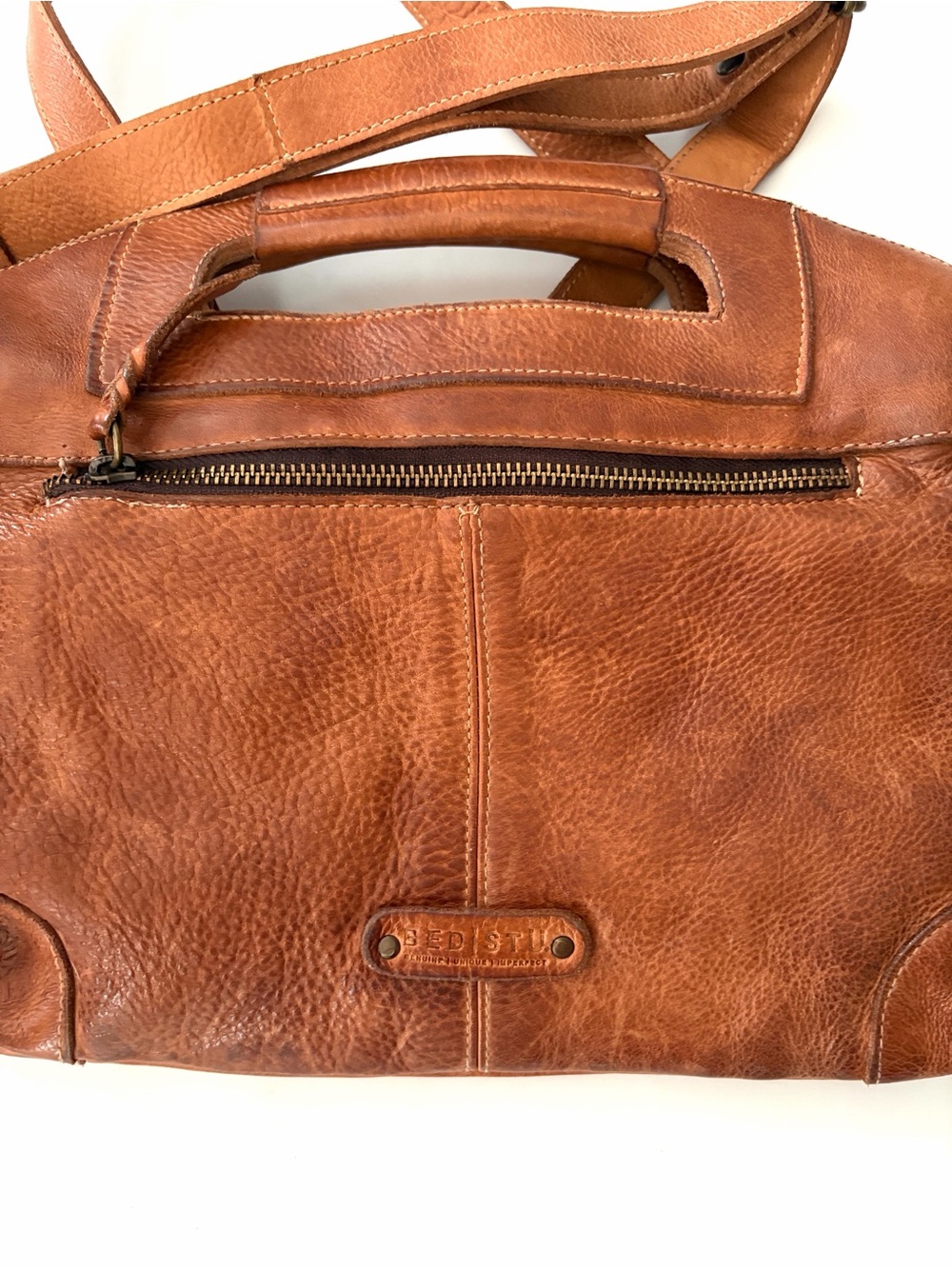 Bed Stu BEDISTU Bag Greenway Crossbody Handbag in Tan Rustic - Picture 10 of 16